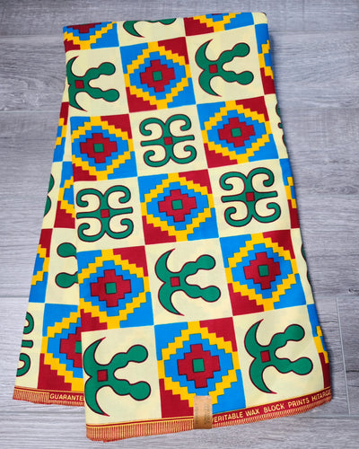 Tribal African Print Fabric, Ankara Fabric