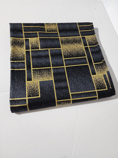 Java Gold Ankara Fabric, ACS0304