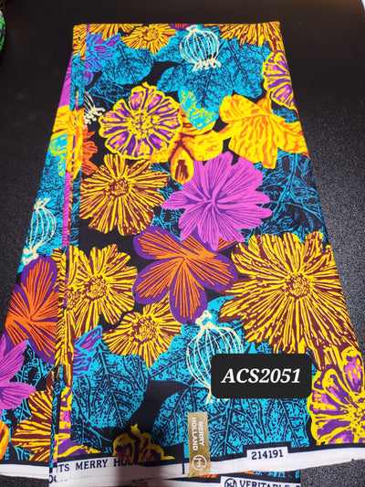 Luxury Ankara Print Fabric ACS2051