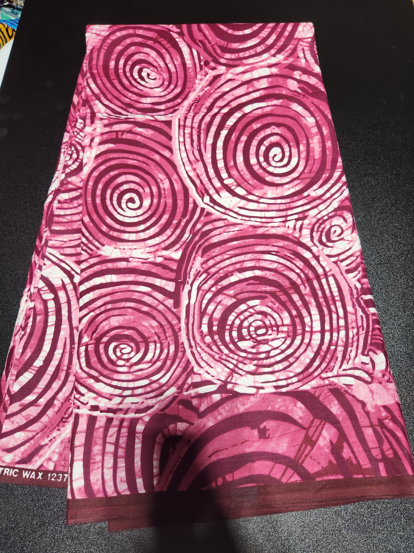 Pink Tie-dye Ankara Fabric ACS2079