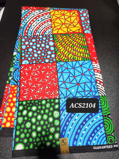 Patchwork Ankara Fabric ACS2104