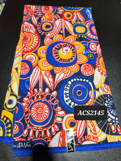 Ankara Print Fabric, ACS2145