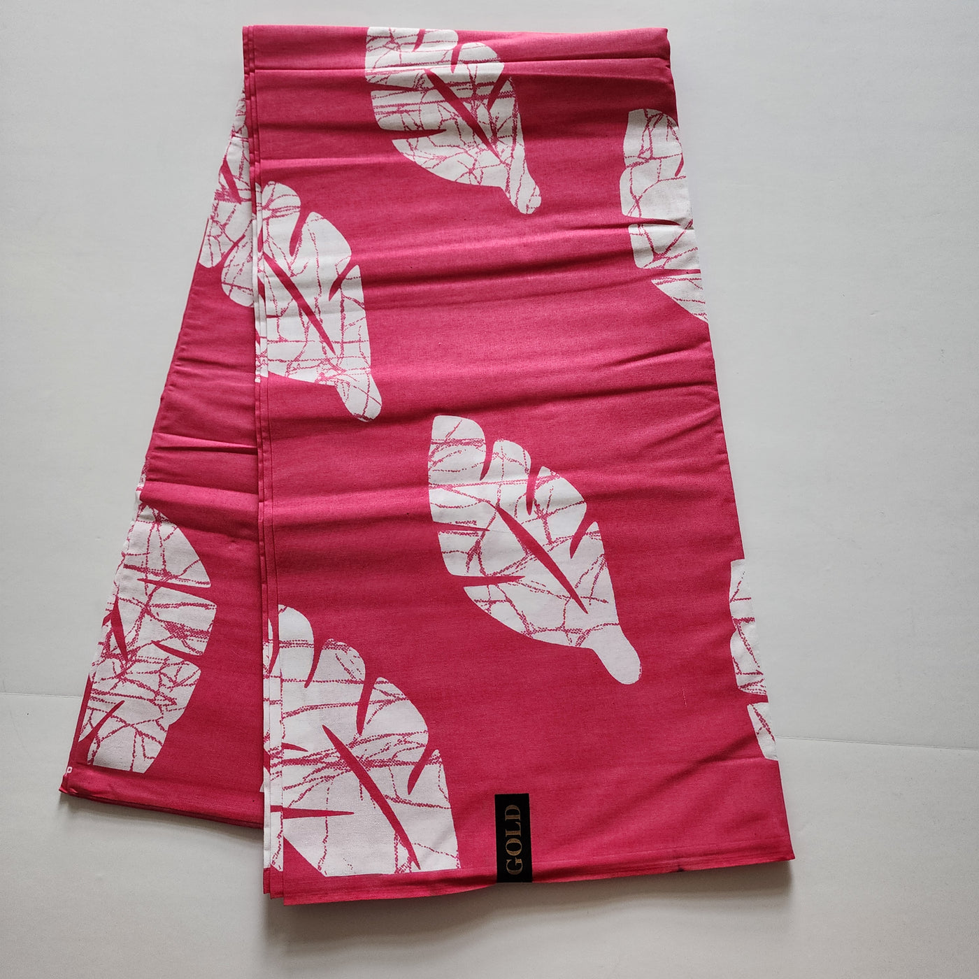Pink and White Ankara Fabric, 100% Cotton Fabric AF412