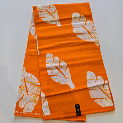 Yellow Gold and White Ankara Fabric, 100% Cotton Fabric AF416