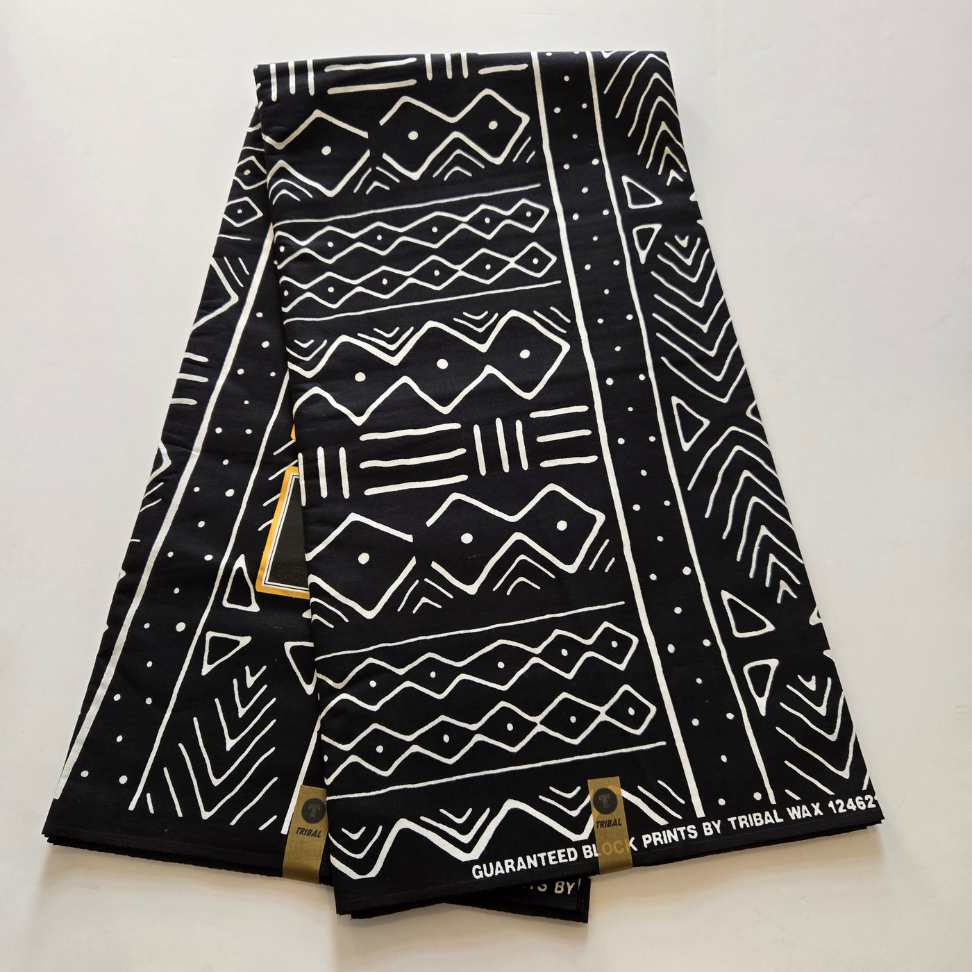 Black and White Tribal Ankara Fabric, Black and White African Print Fabric, Monochrome Fabric, 100% Cotton Fabric, AF447
