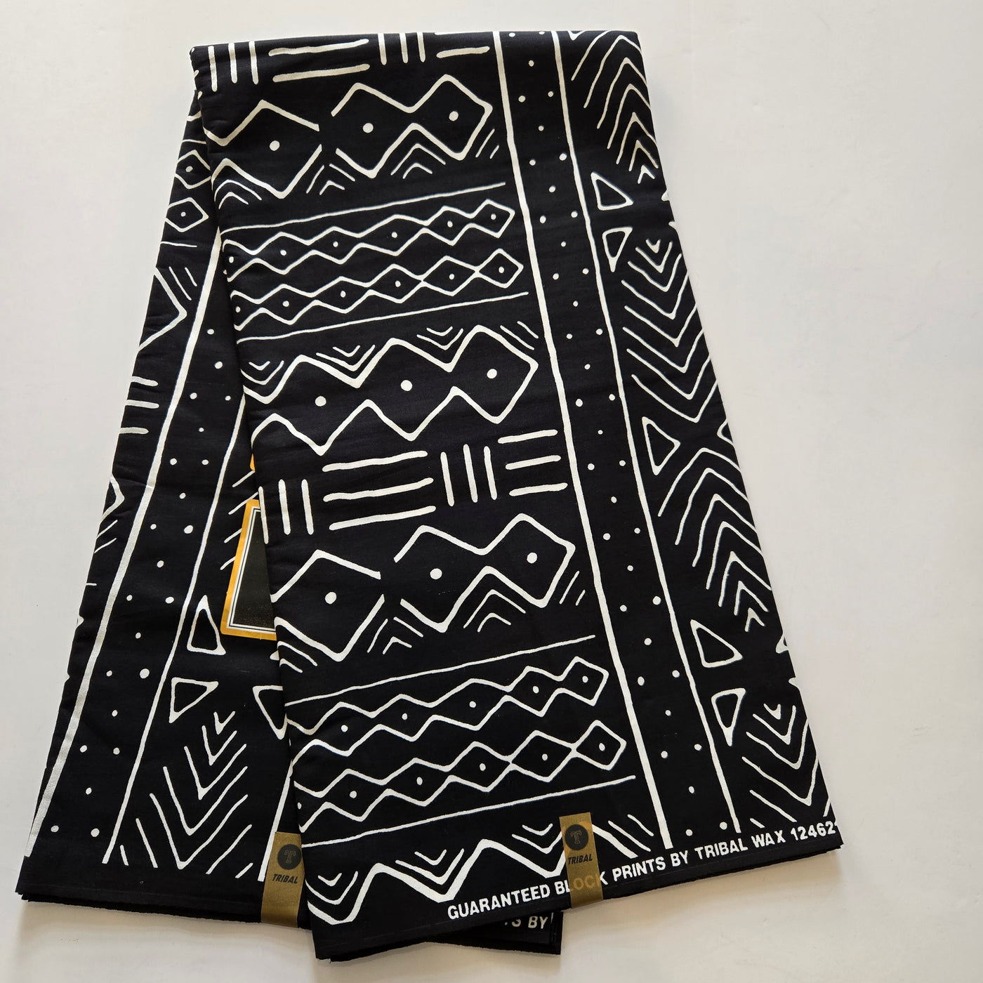 Black and White Tribal Ankara Fabric, Black and White African Print Fabric, Monochrome Fabric, 100% Cotton Fabric, AF447