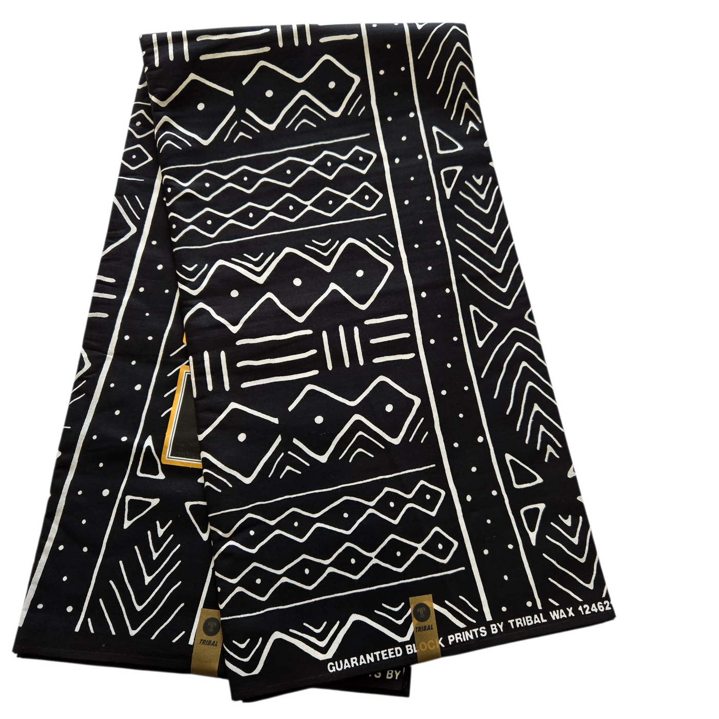 Black and White Tribal Ankara Fabric, Black and White African Print Fabric, Monochrome Fabric, 100% Cotton Fabric, AF447