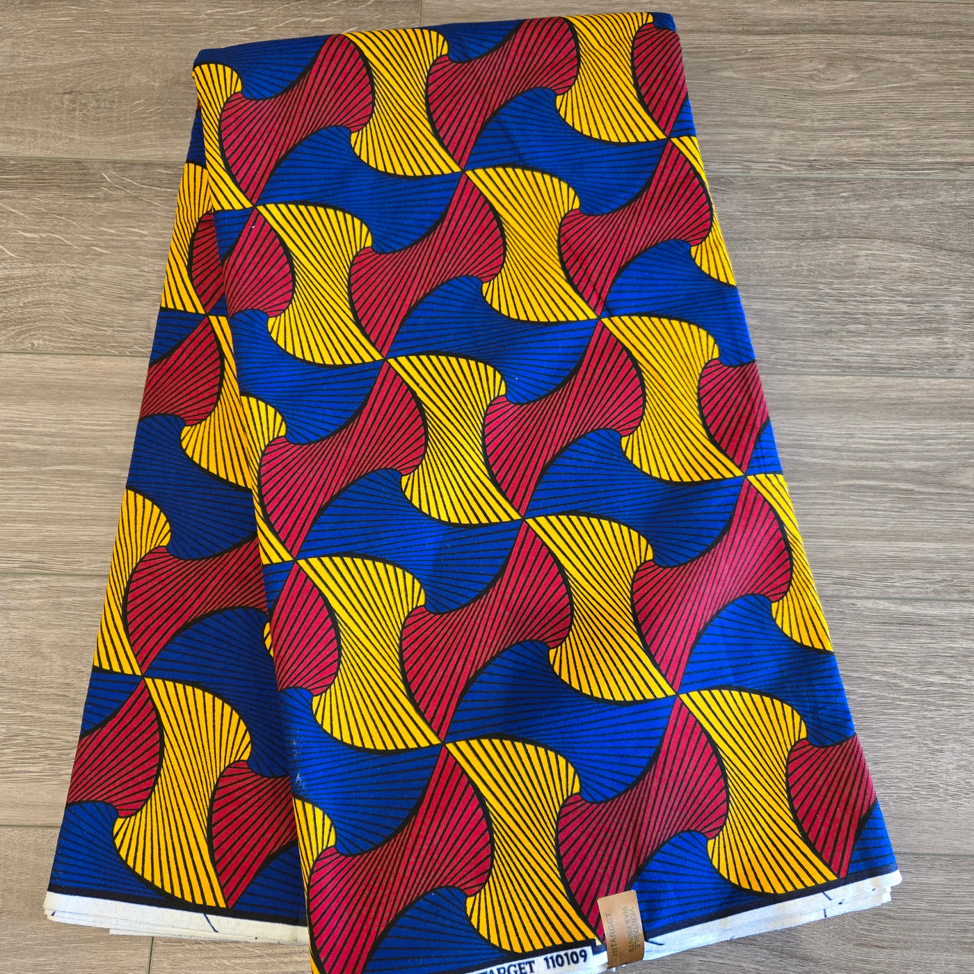 Multicolor Ankara Fabric, 100% Cotton Fabric AF460