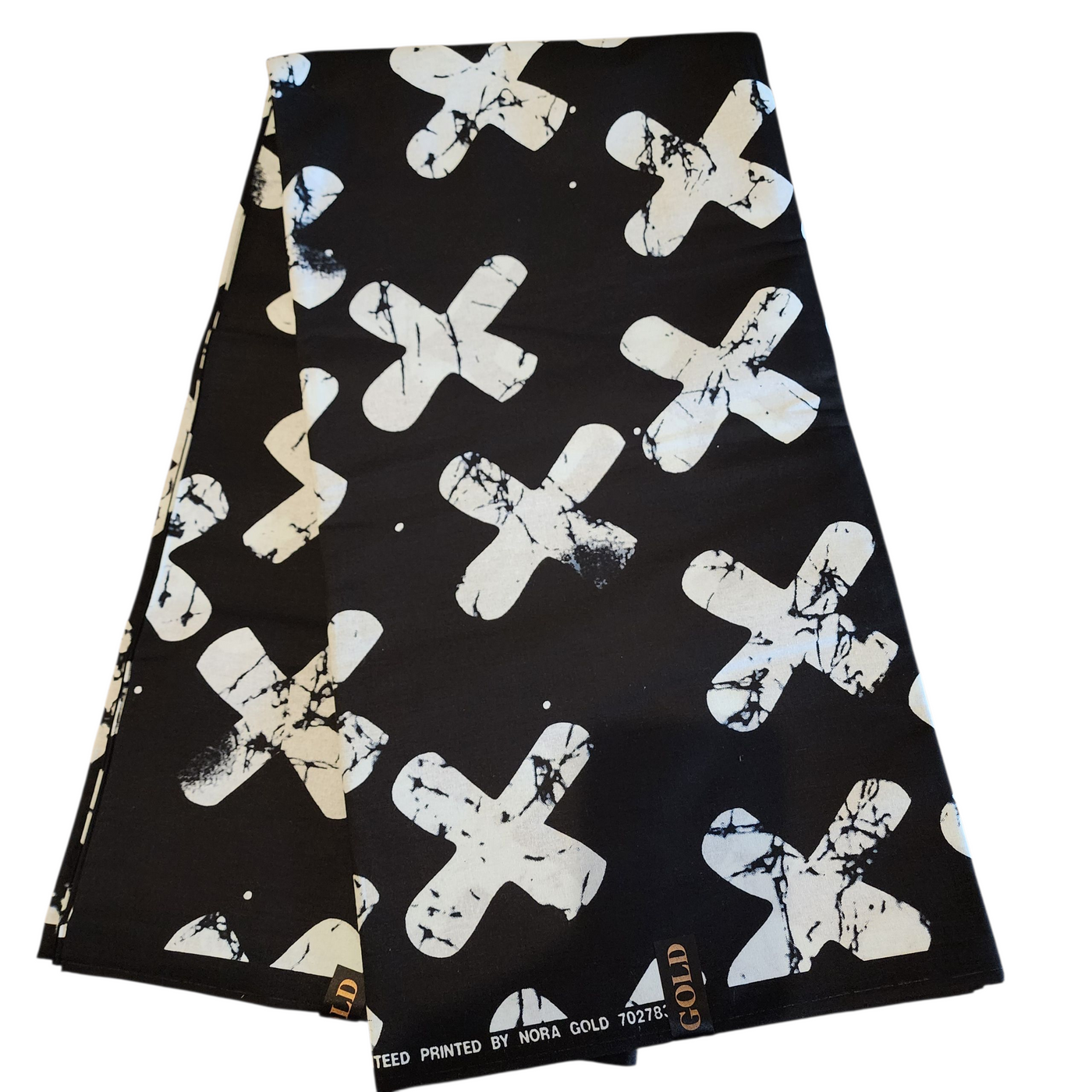 Black and White Tribal Ankara Fabric, Black and White African Print Fabric, Monochrome Fabric, 100% Cotton Fabric, AF464: