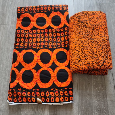 Mix and Match African Print Fabric, Ankara Fabric, 100% Cotton Fabric, Wax Print Fabric, Blue and White Fabric
