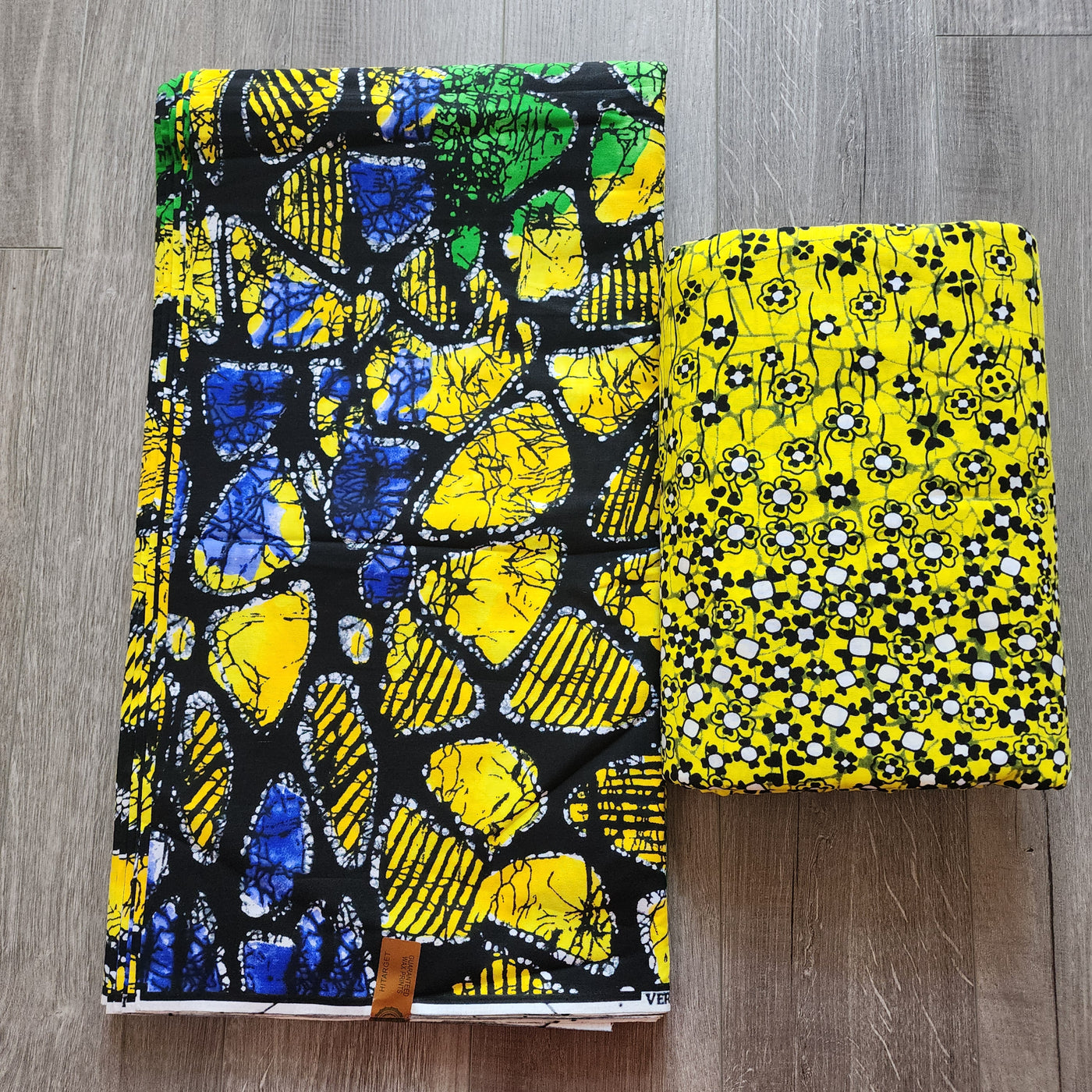 Mix and Match African Print Fabric, Ankara Fabric, 100% Cotton Fabric, Wax Print Fabric, Blue and White Fabric