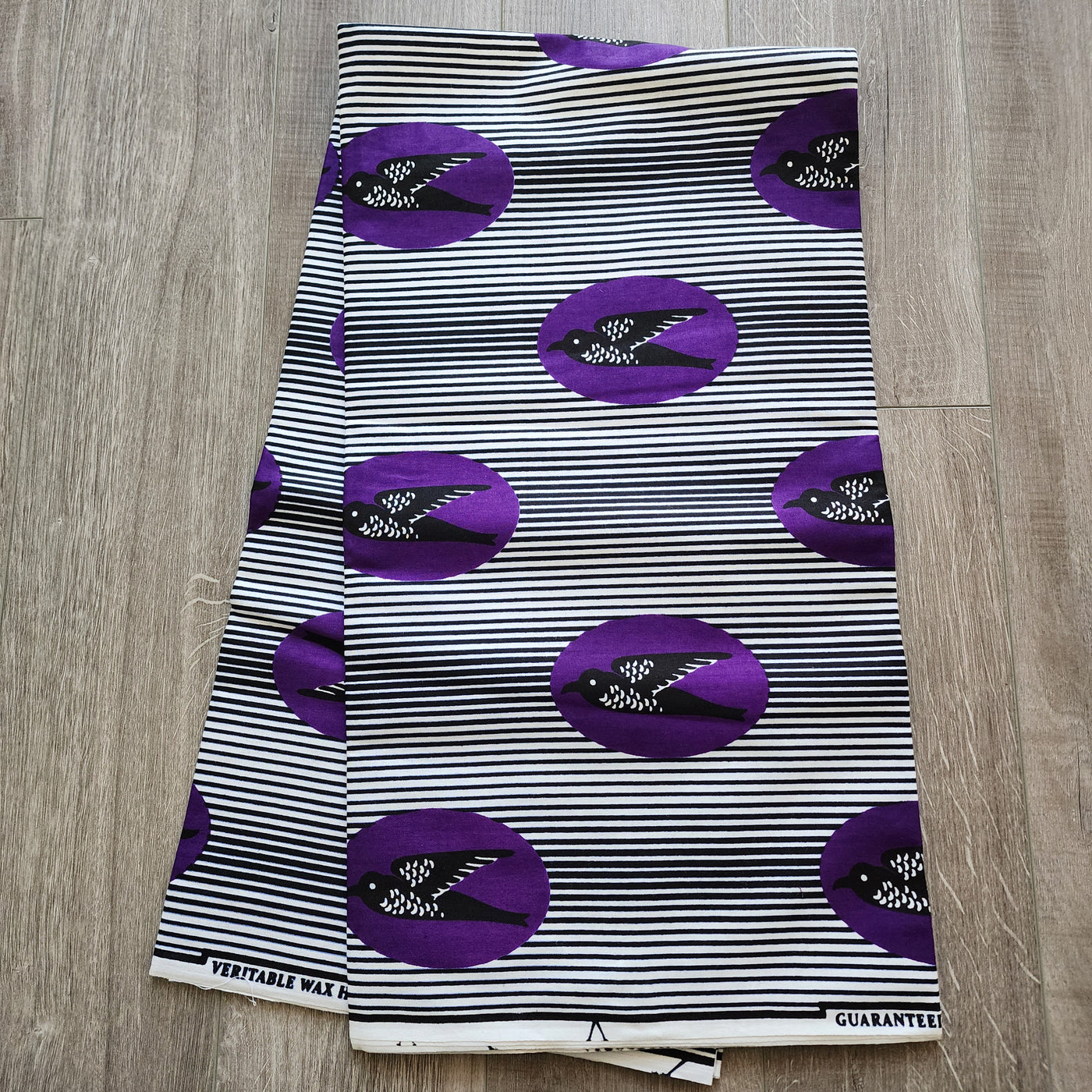 Mix and Match African Print Fabric, Ankara Fabric, 100% Cotton Fabric, Wax Print Fabric, White, Purple and Black Ankara Fabric