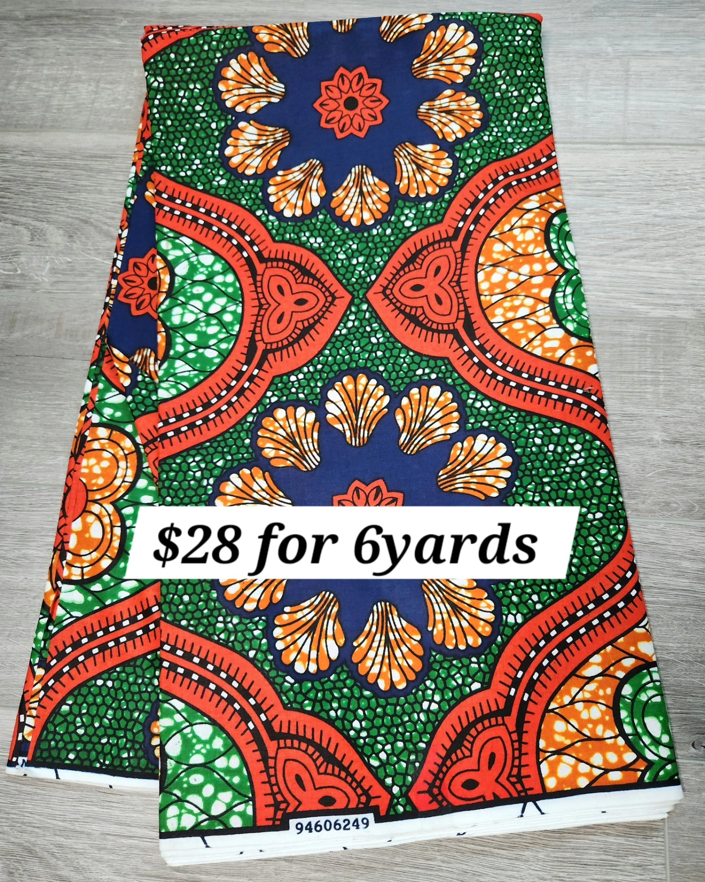 African Ankara Print Fabric