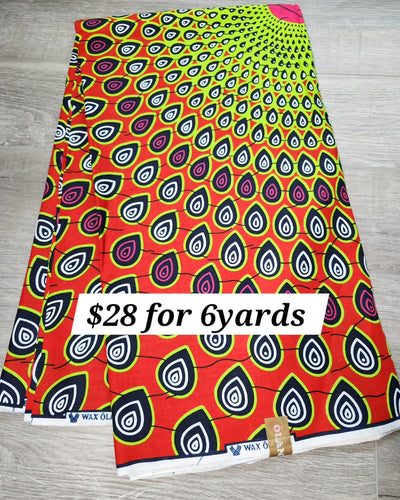 African Ankara Print Fabric