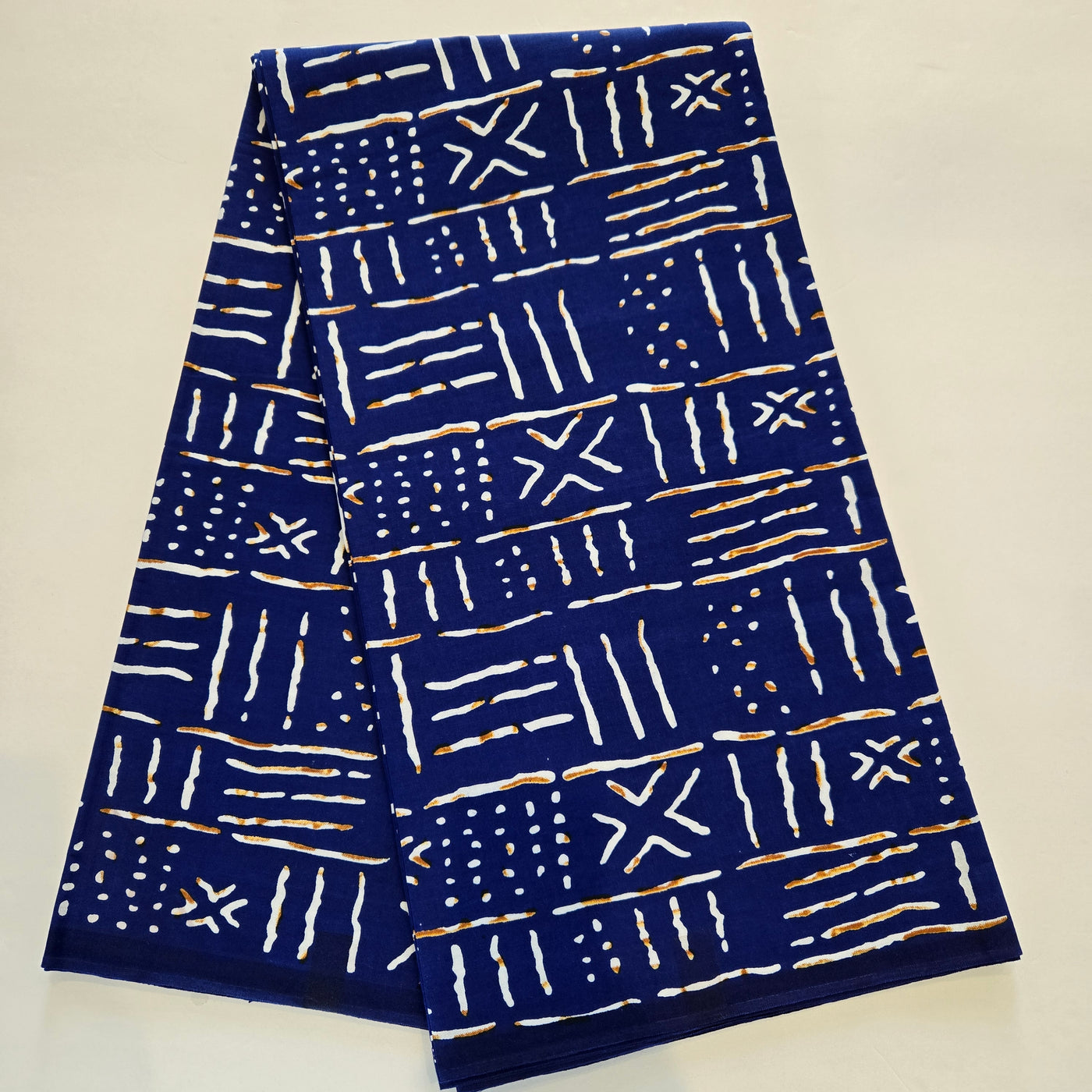 Blue and Black Mix and Match Tribal African Print Fabric, Ankara Fabric