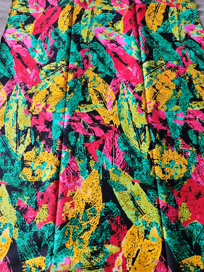 Multicolor African Print Fabric, Ankara Fabric, AF187