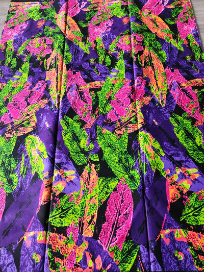 Multicolor African Print Fabric, Ankara Fabric, AF186