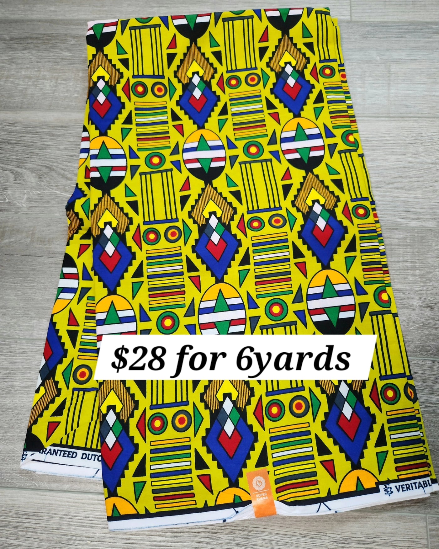 African Ankara Print Fabric