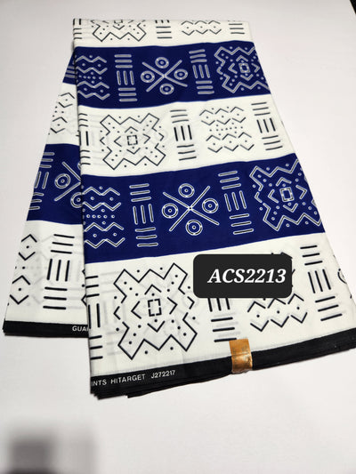 Tribal African Print Fabric ACS2213