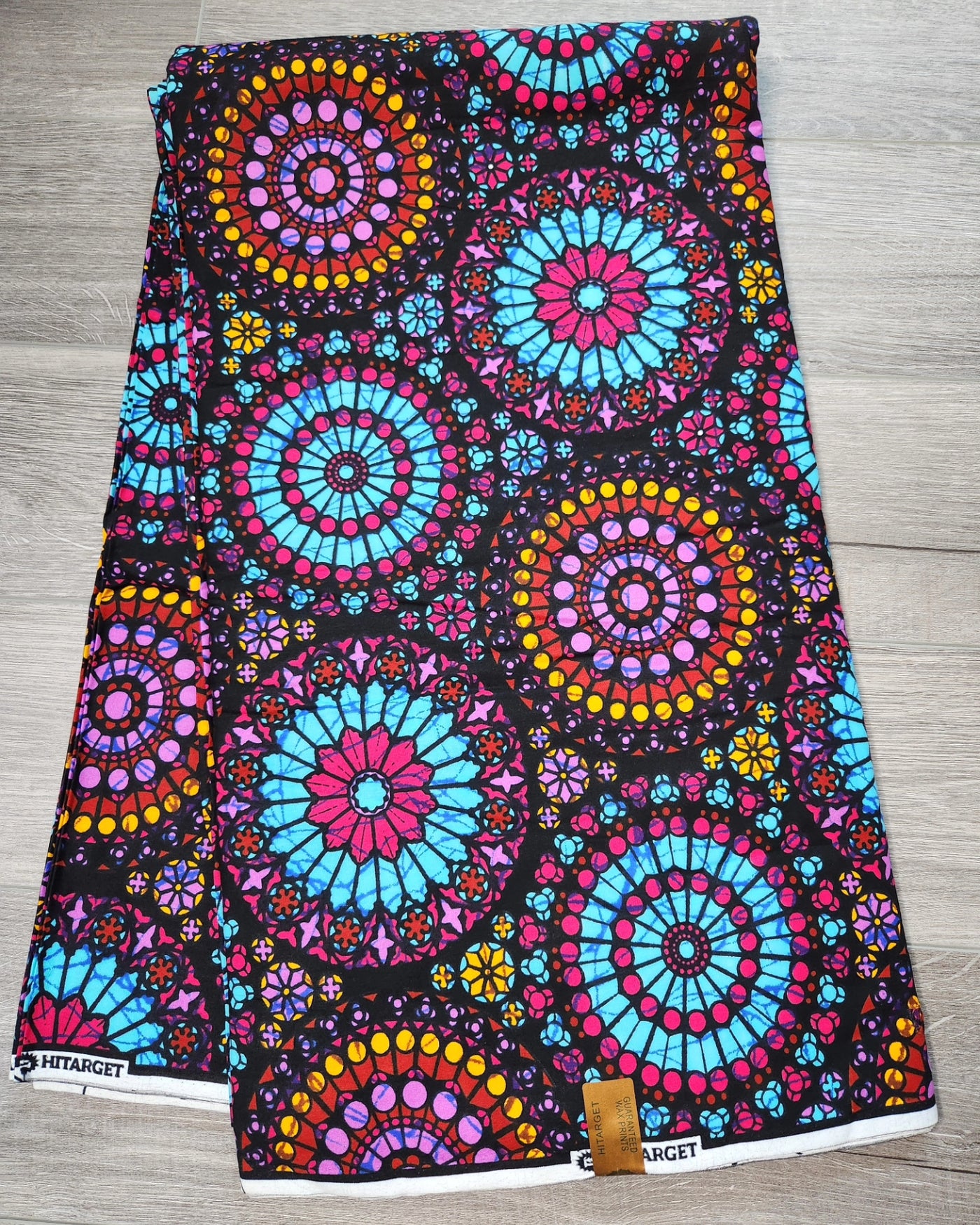 Purple African Print Fabric, Ankara Fabric