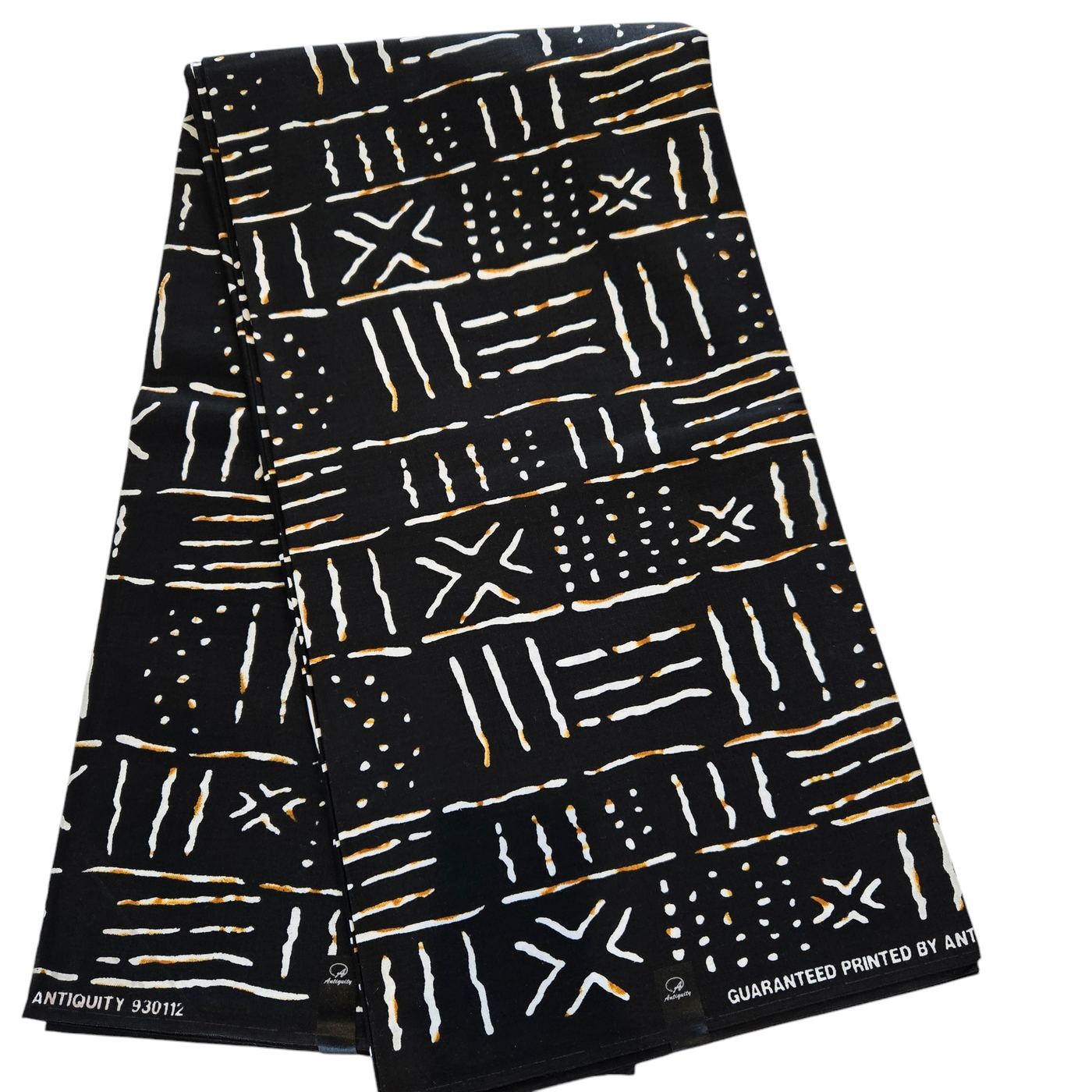 Blue and Black Mix and Match Tribal African Print Fabric, Ankara Fabric