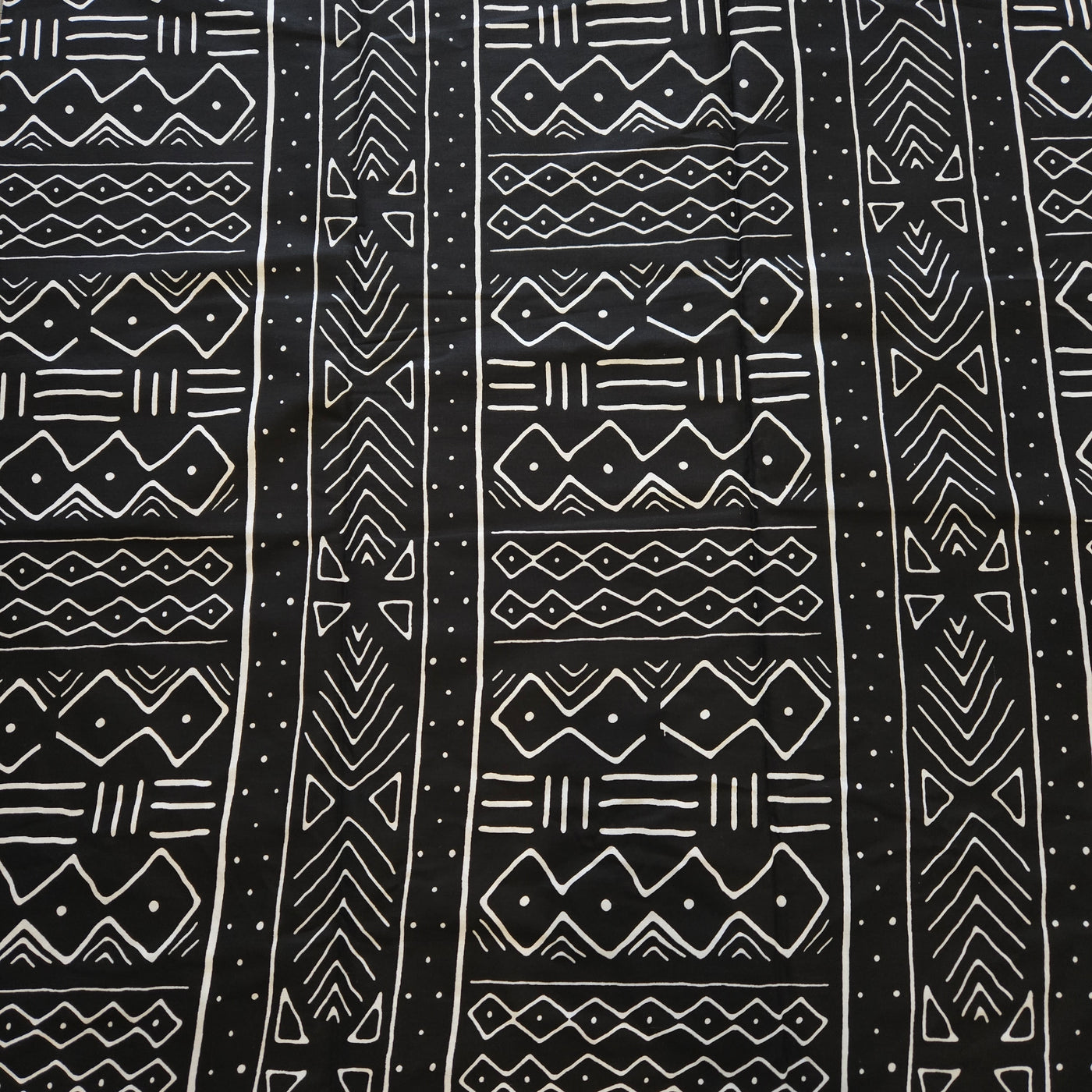 Black and White African Print Fabric, Monochrome Fabric, Ankara Fabric, AF312