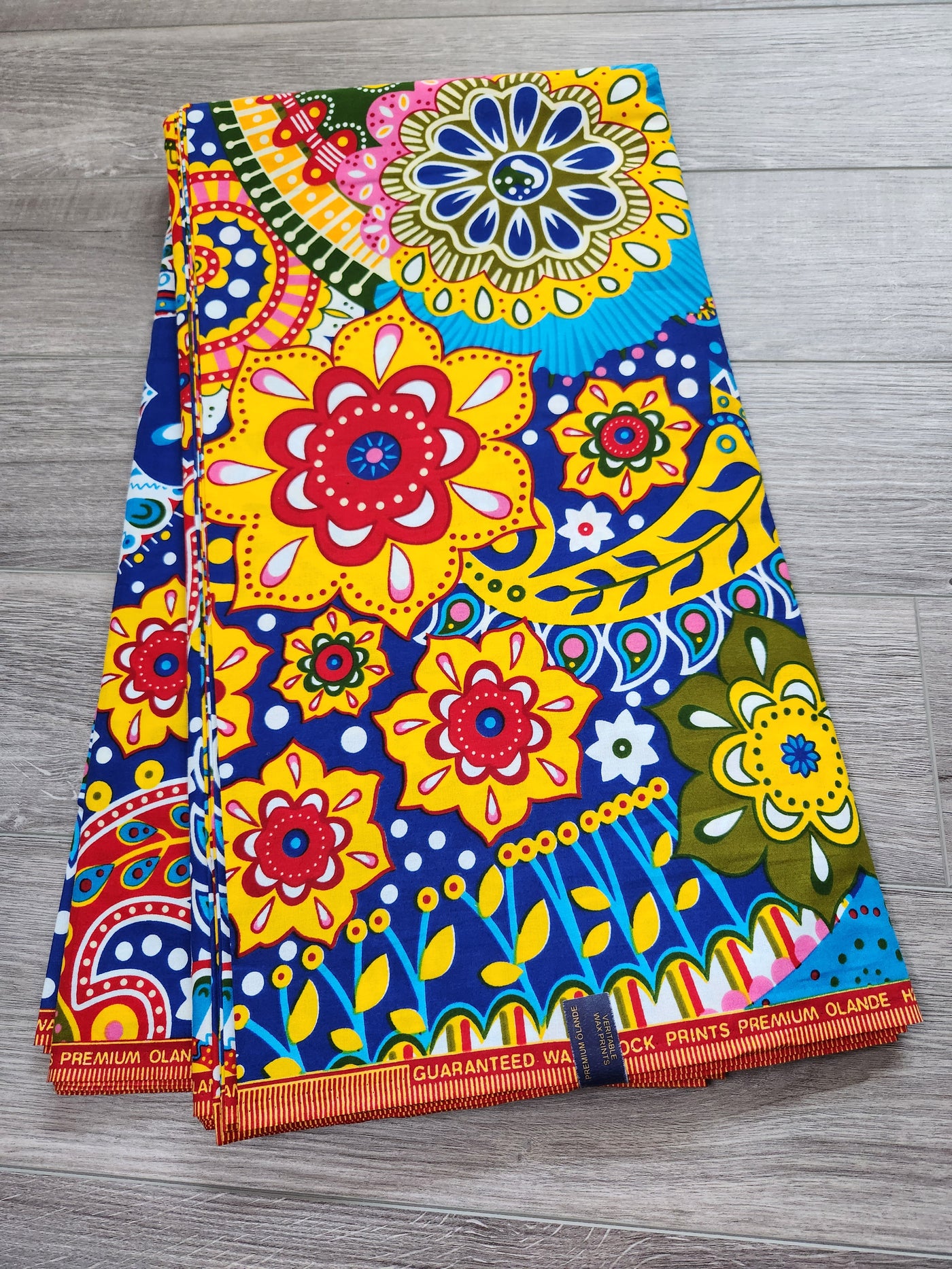 Luxury Multicolor African Print Fabric, Ankara Fabric
