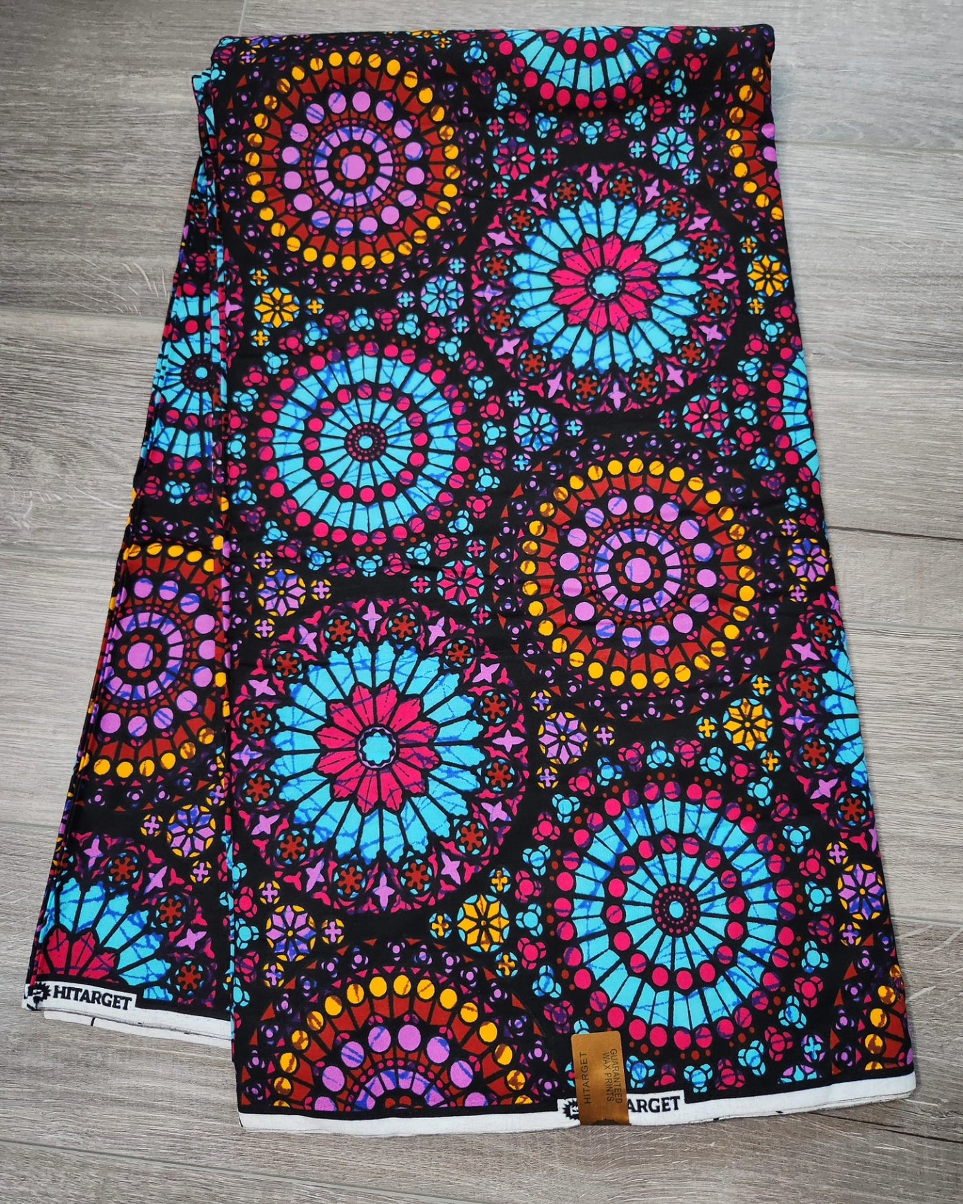 Purple African Print Fabric, Ankara Fabric