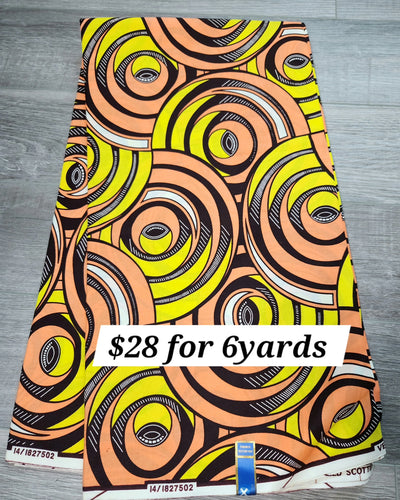 African Ankara Print Fabric