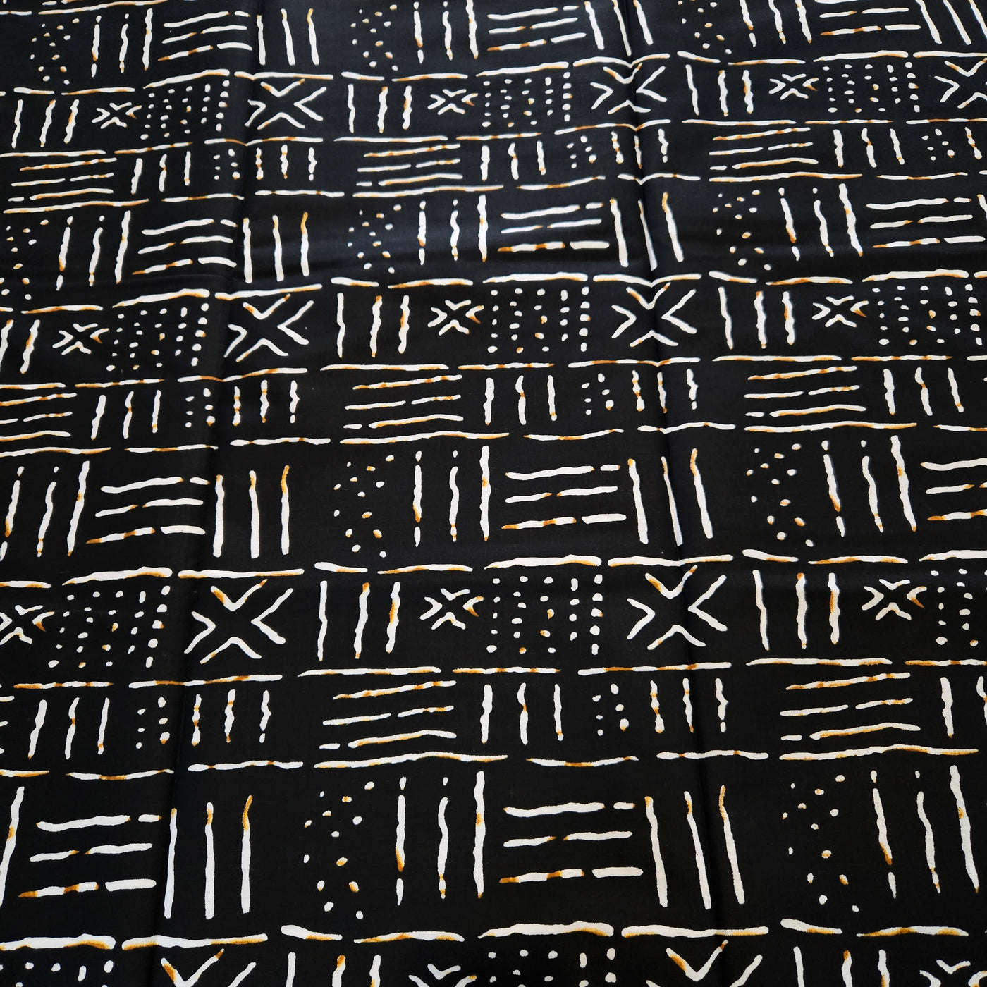 Blue and Black Mix and Match Tribal African Print Fabric, Ankara Fabric