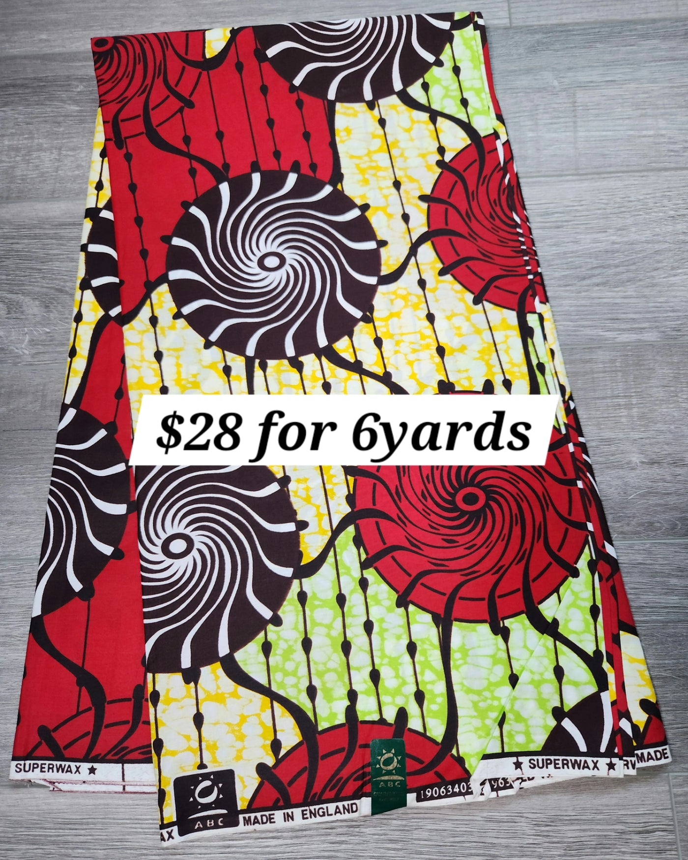 African Ankara Print Fabric