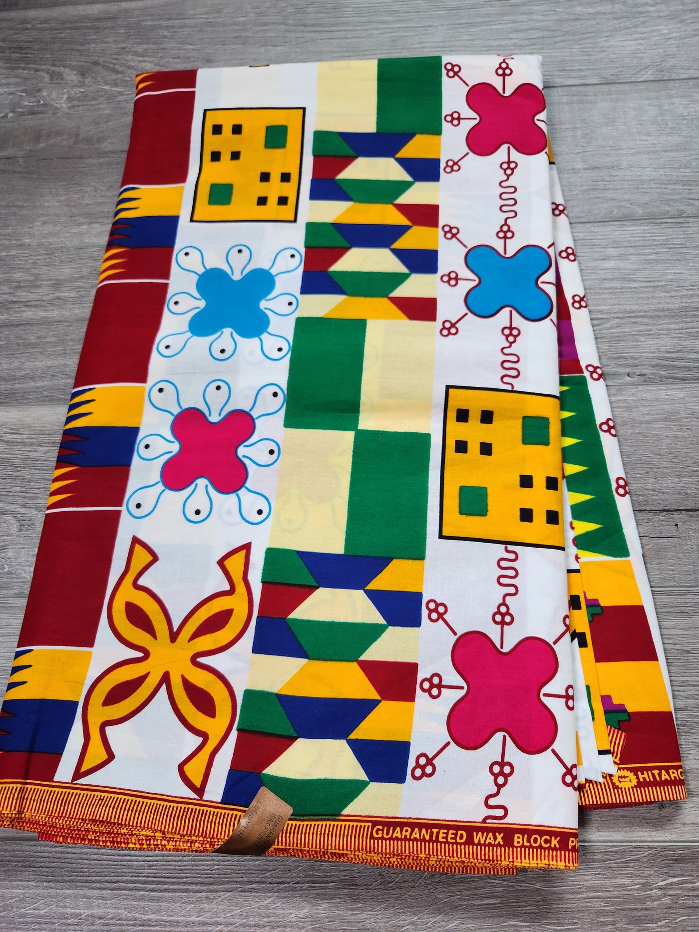 Kente Tribal African Print Fabric, Ankara Fabric