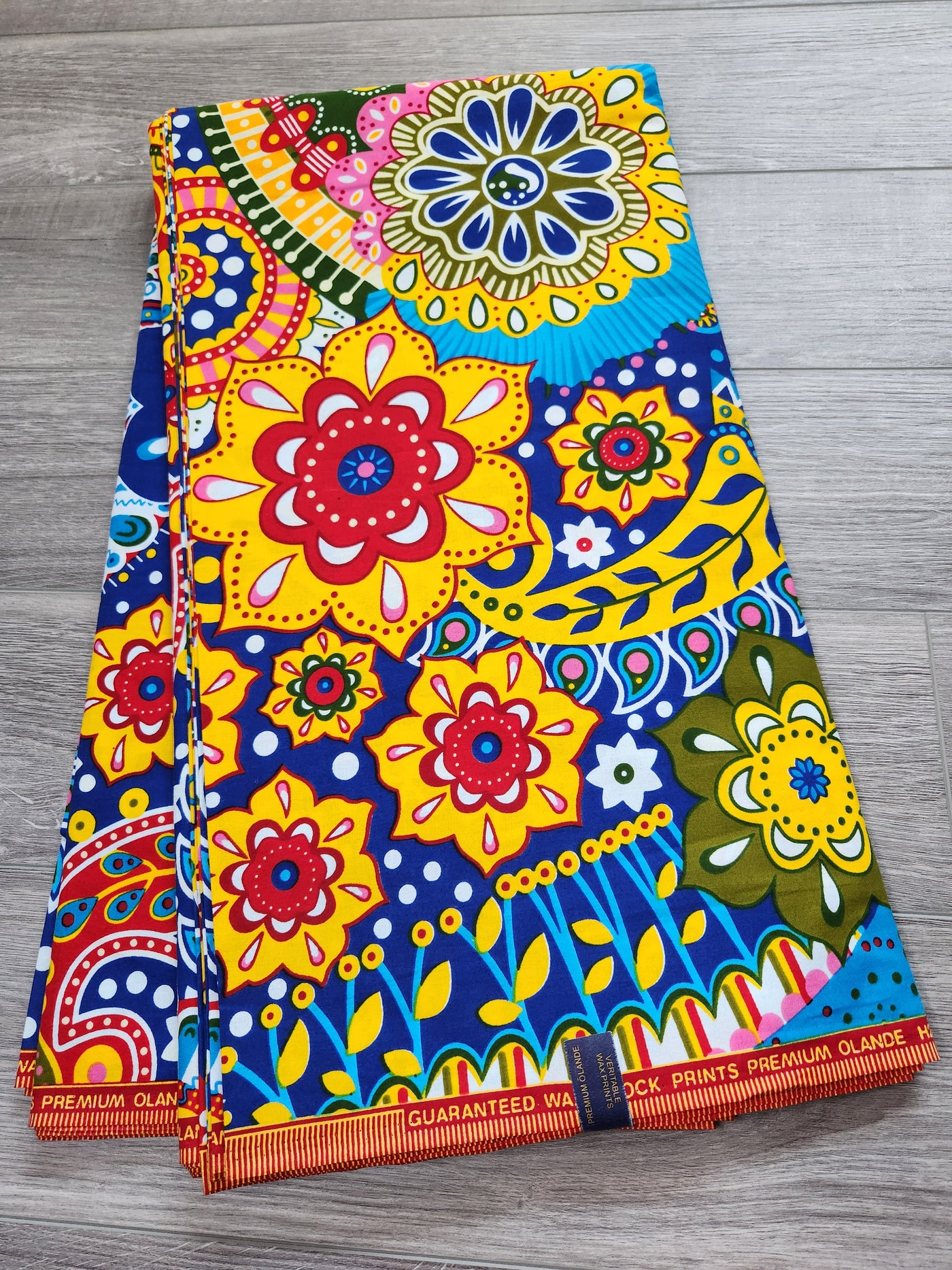 Luxury Multicolor African Print Fabric, Ankara Fabric