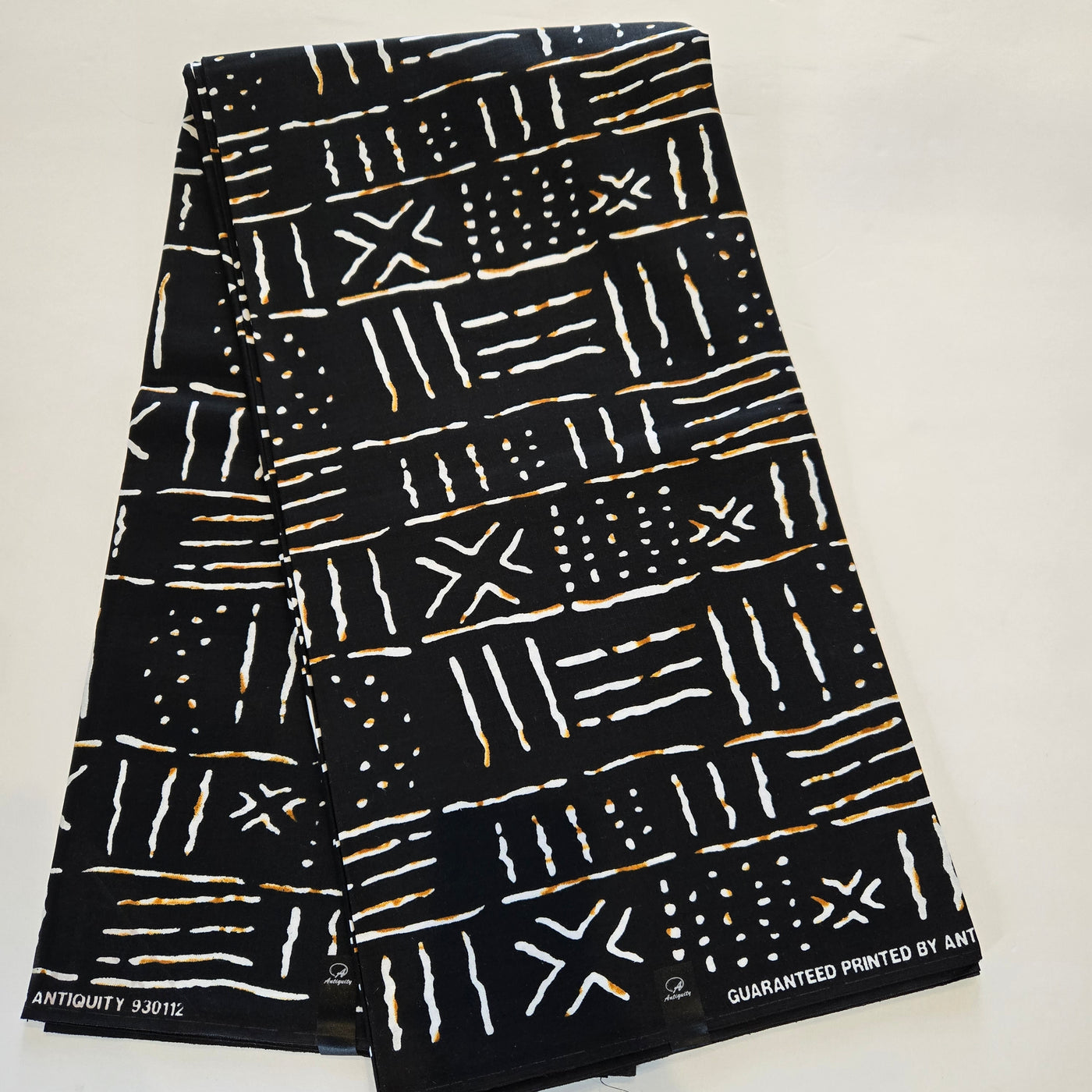 Blue and Black Mix and Match Tribal African Print Fabric, Ankara Fabric