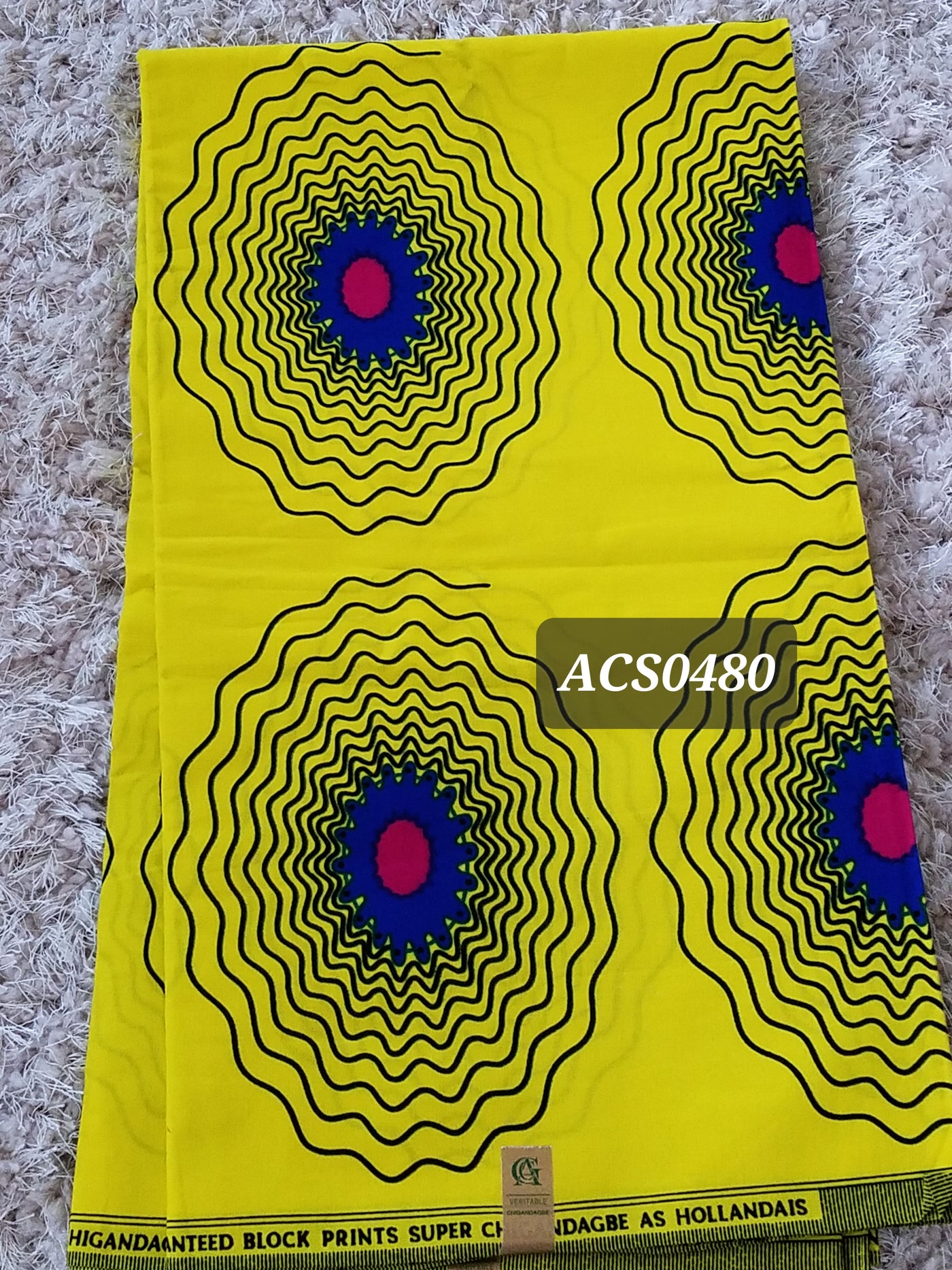 Ankara Print Fabric, ACS0480