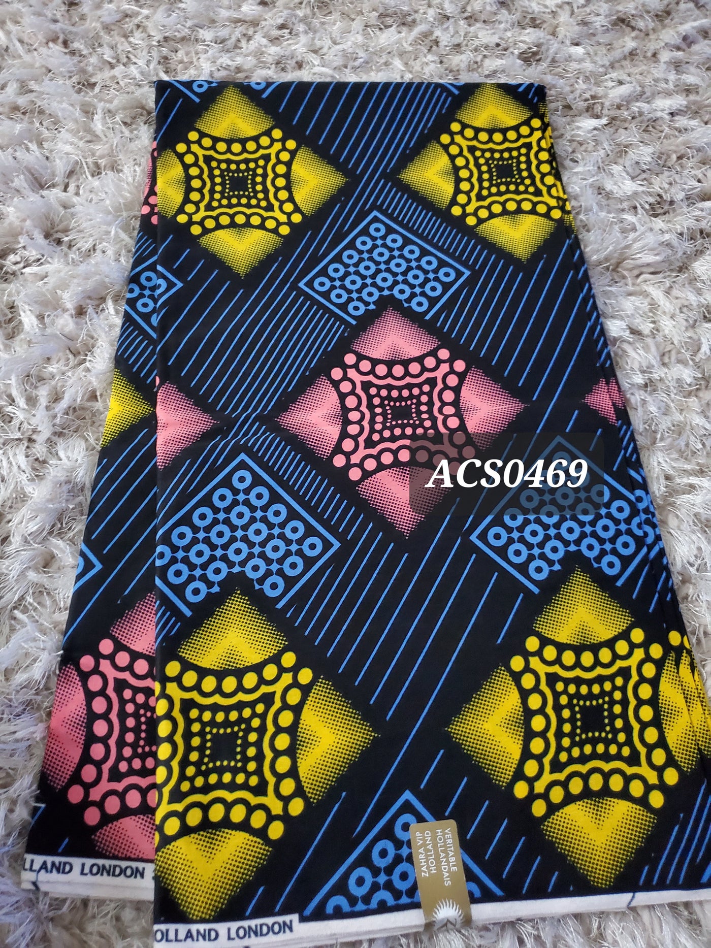 Ankara Print Fabric, ACS0469