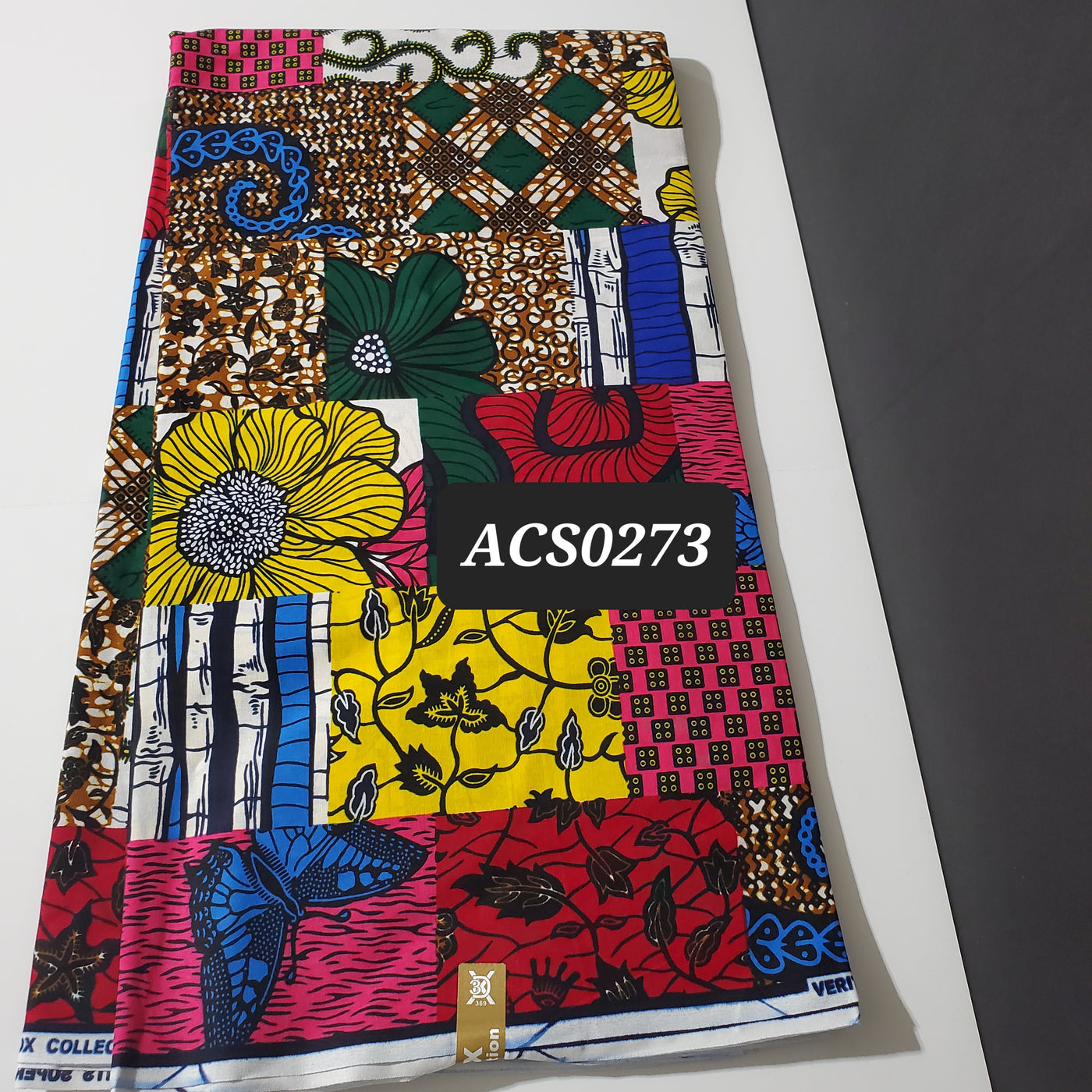 Patchwork Ankara Fabric, ACS0273