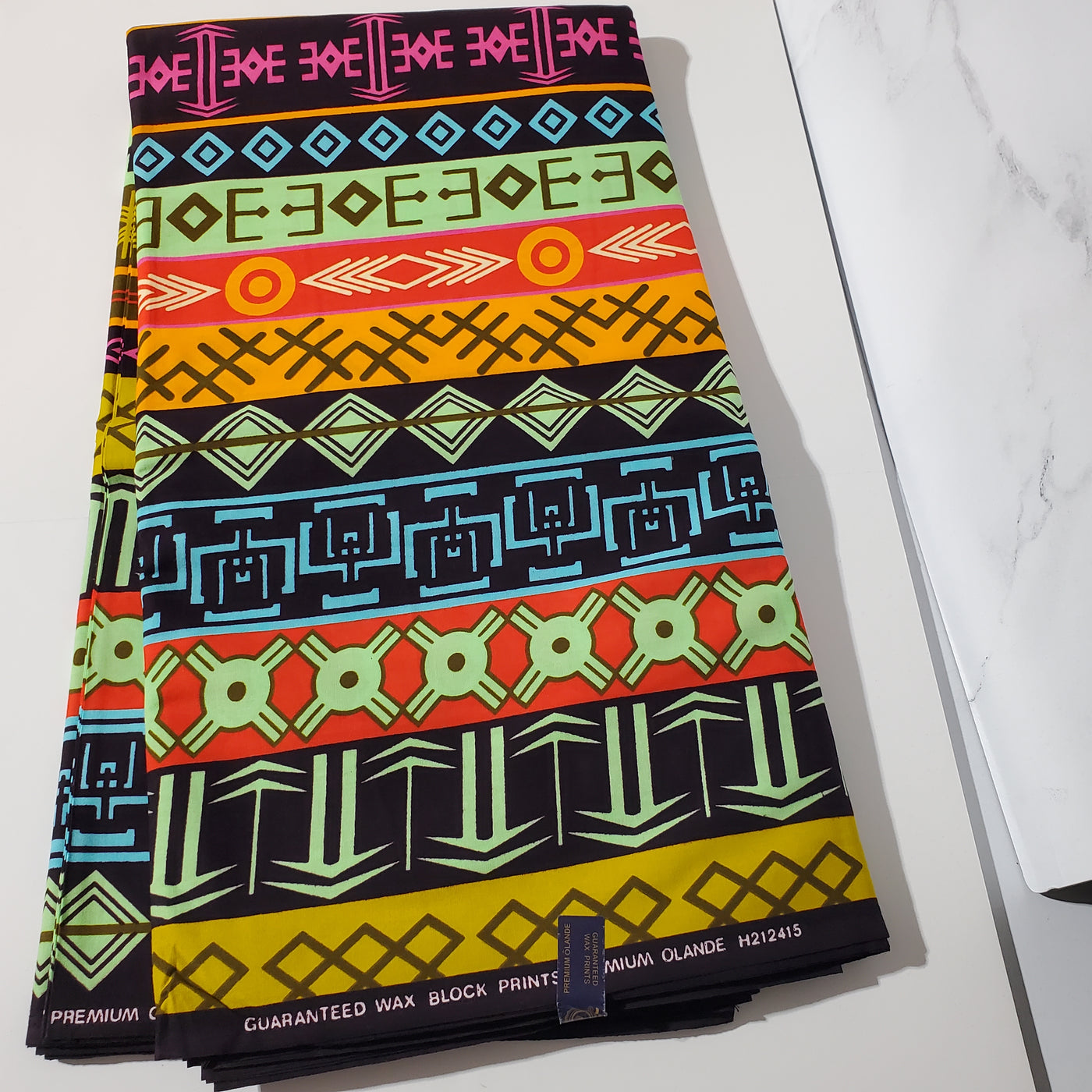 Multicolor African Ankara Fabric