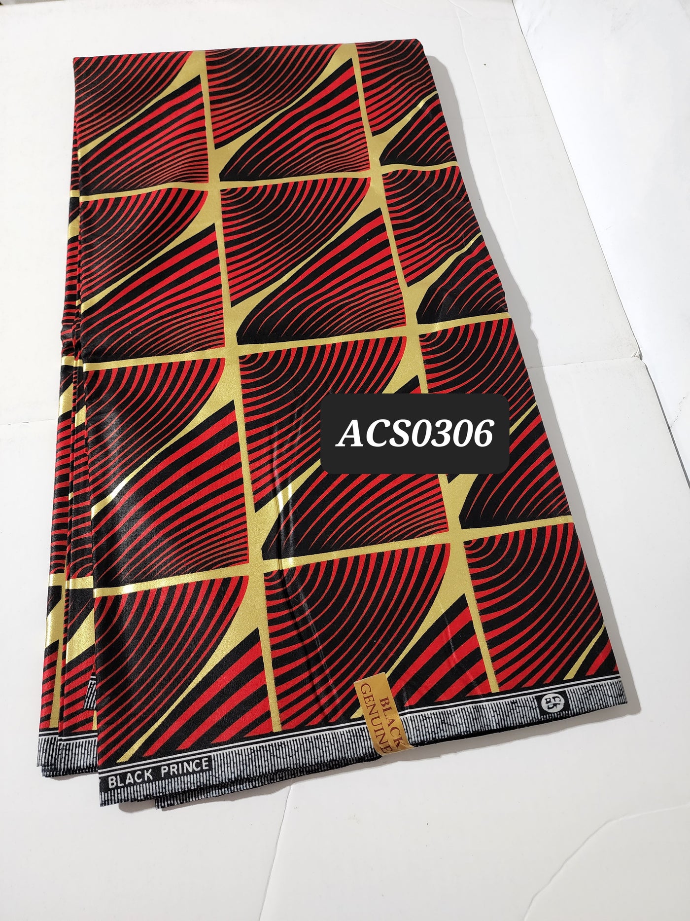 Java Gold Ankara Fabric, ACS0306