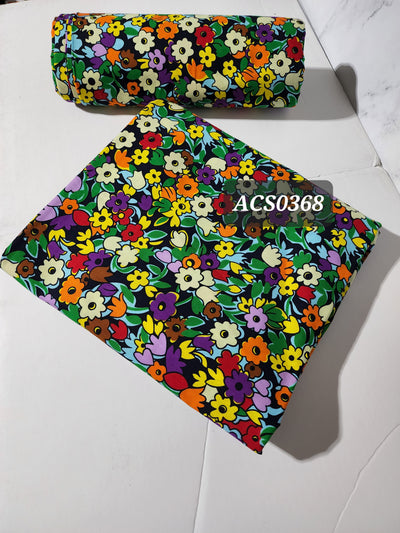 Green Ankara Fabric, ACS0368