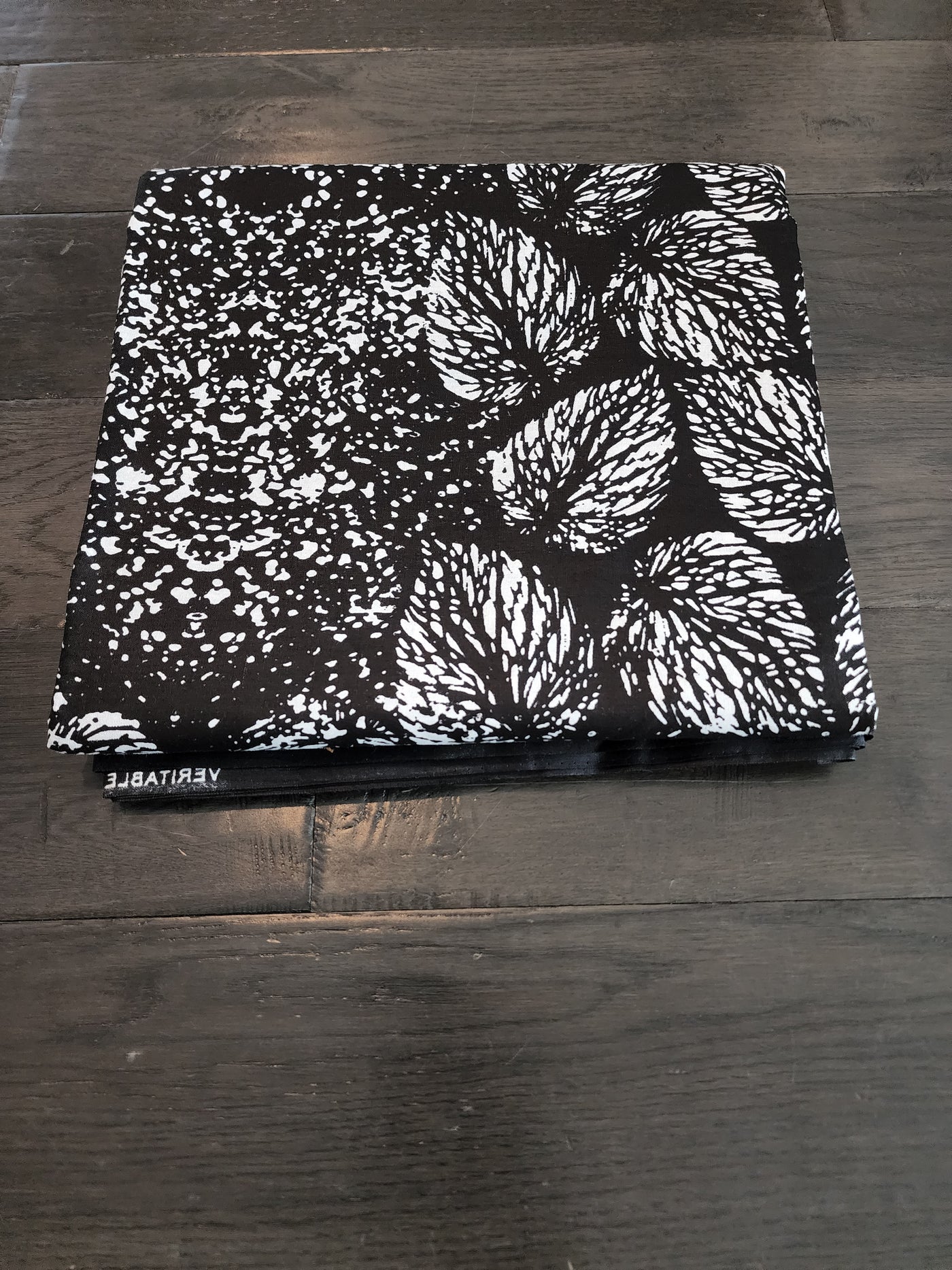 Black and White Ankara Fabric, ACS0454