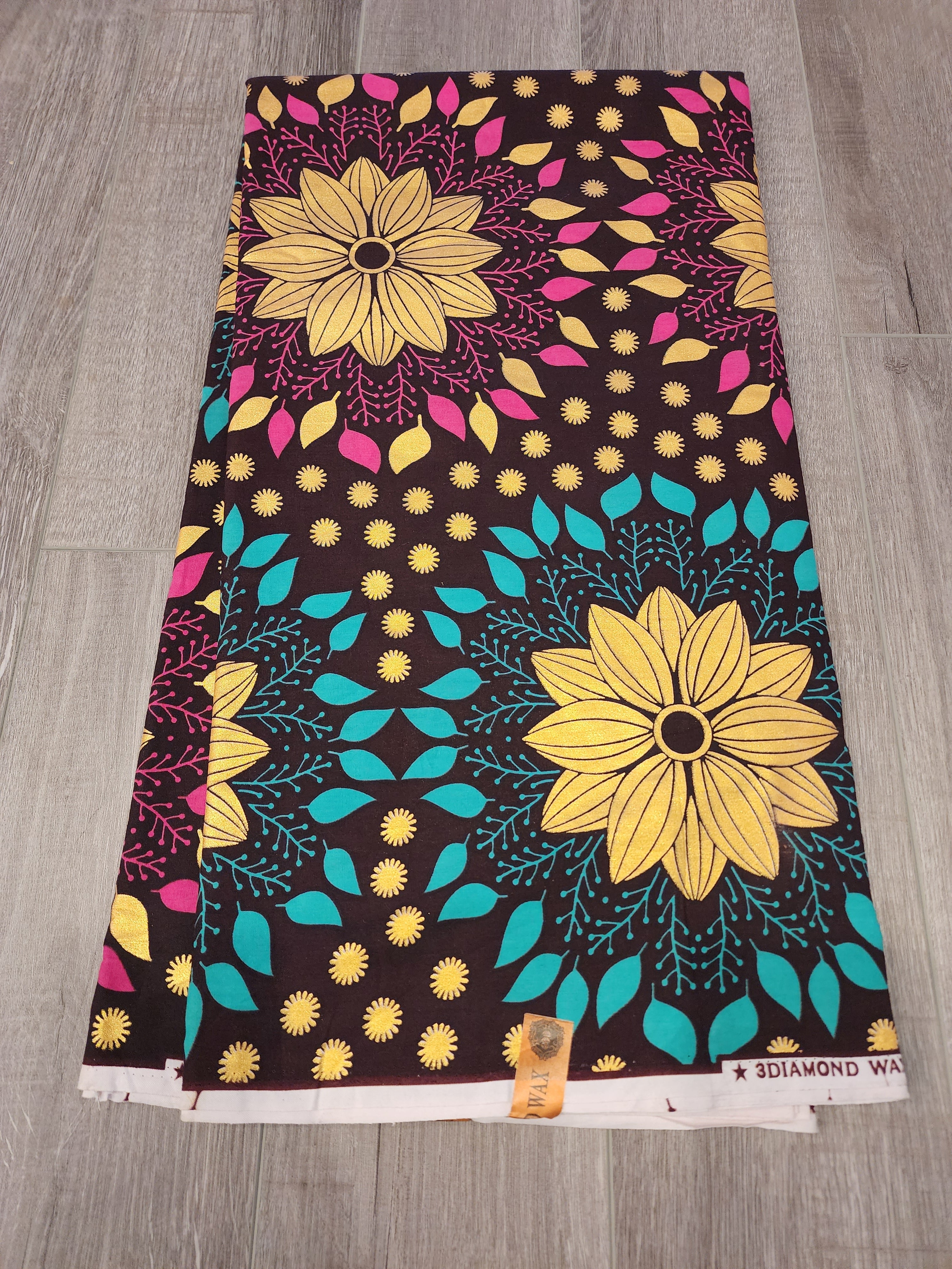Java Gold Ankara Fabric – Afrique Clothing store