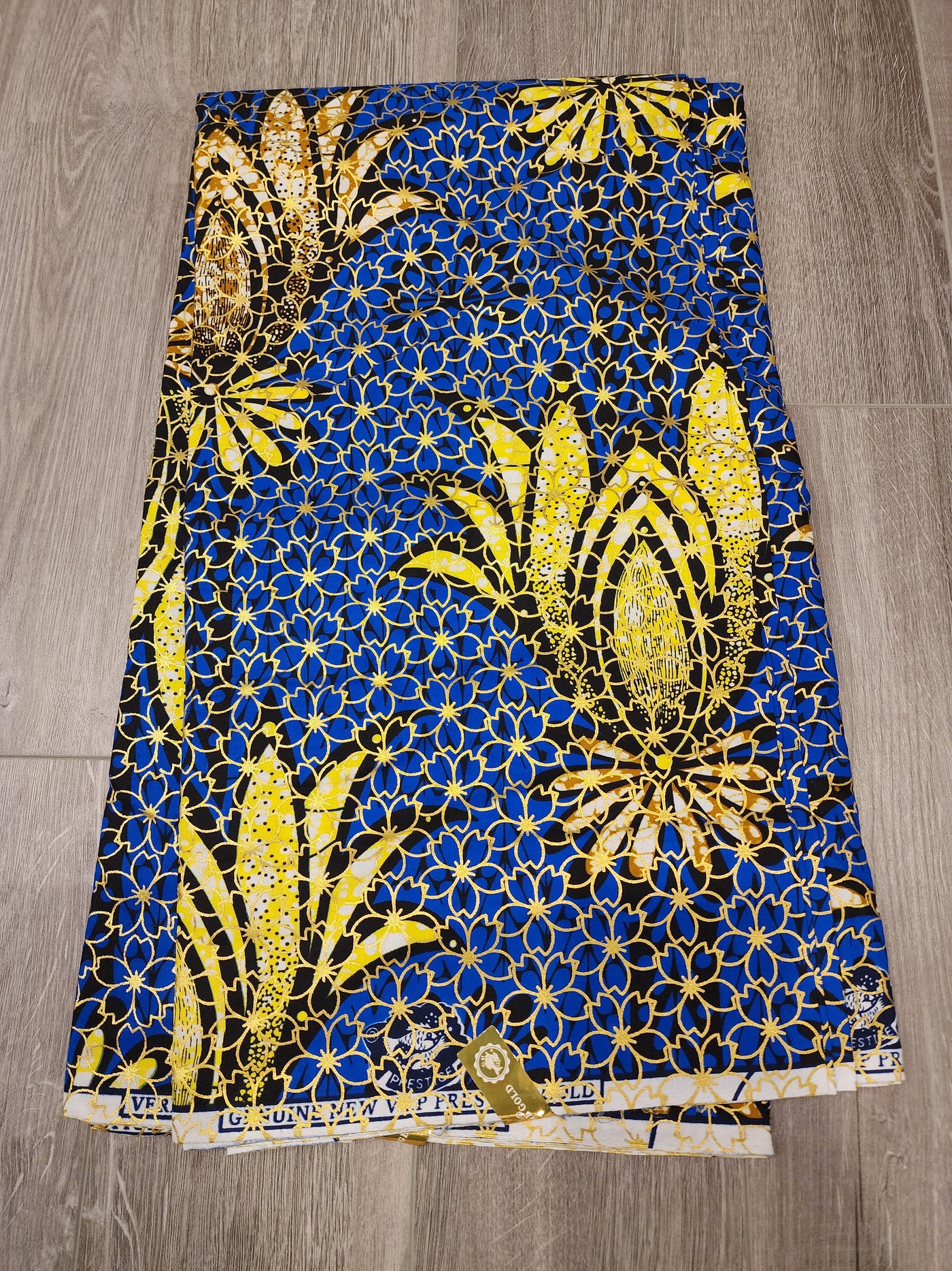 Java Gold Ankara Fabric