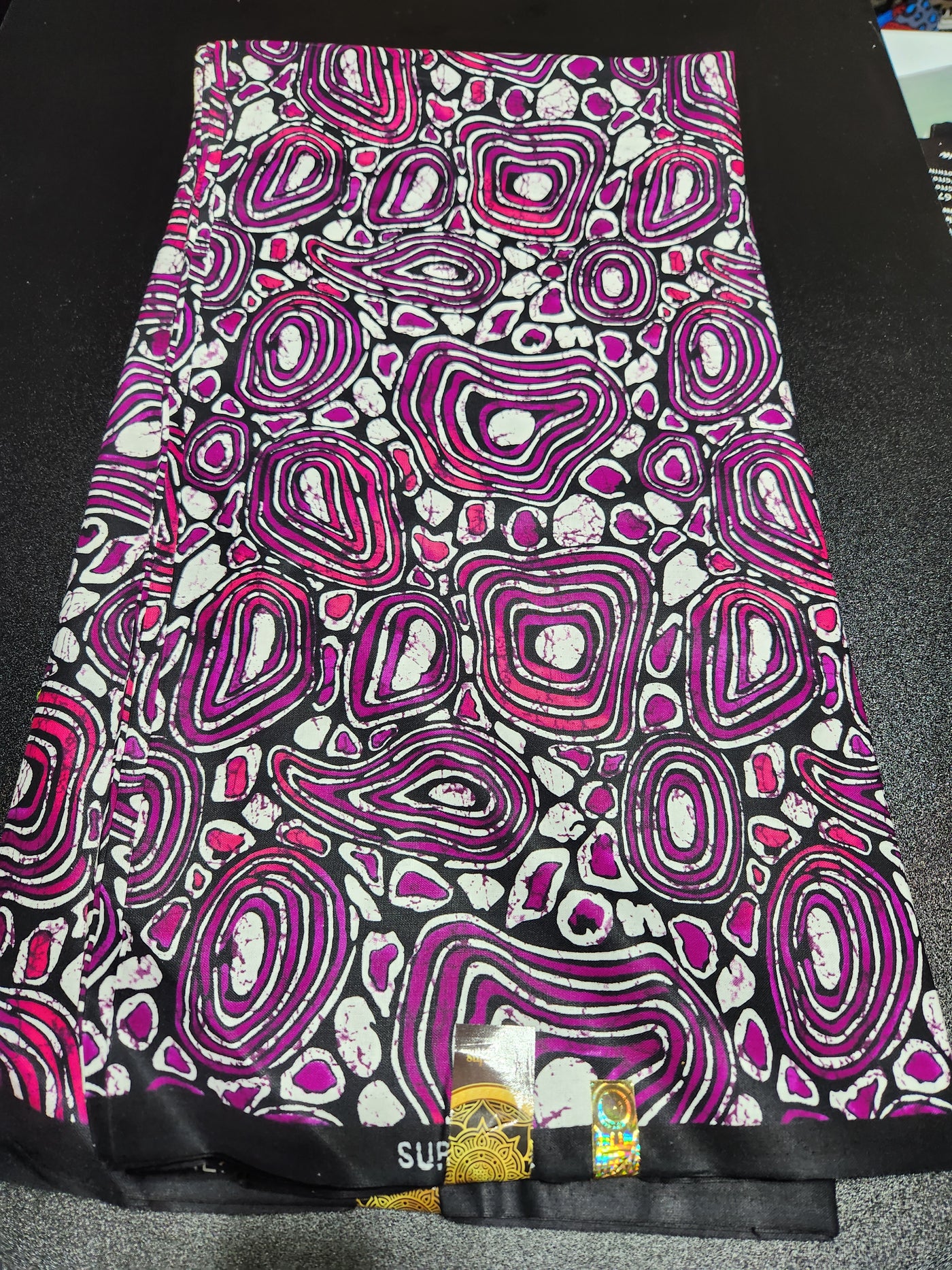 Pink Ankara Print Fabric