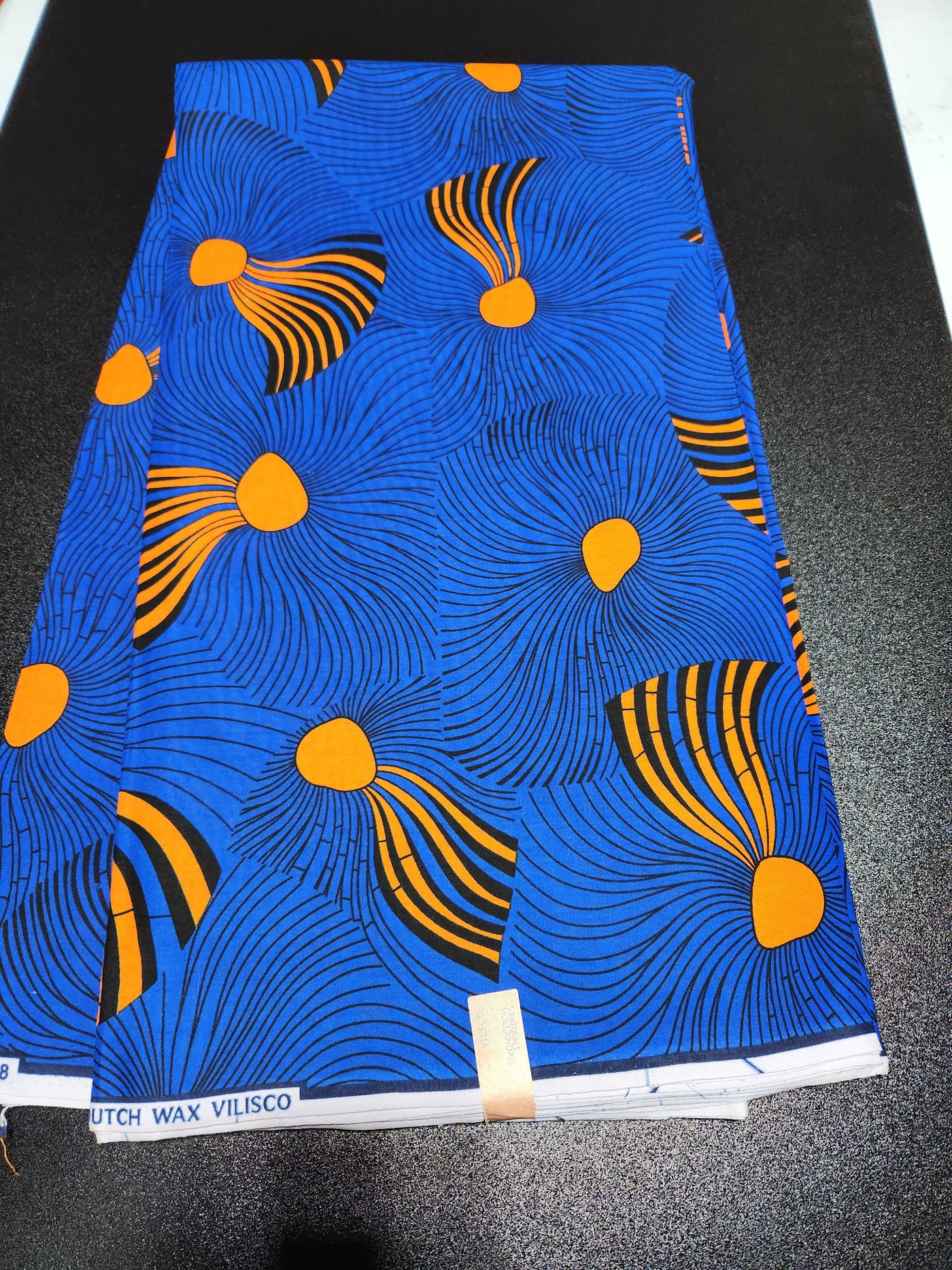 Blue Ankara Print Fabric