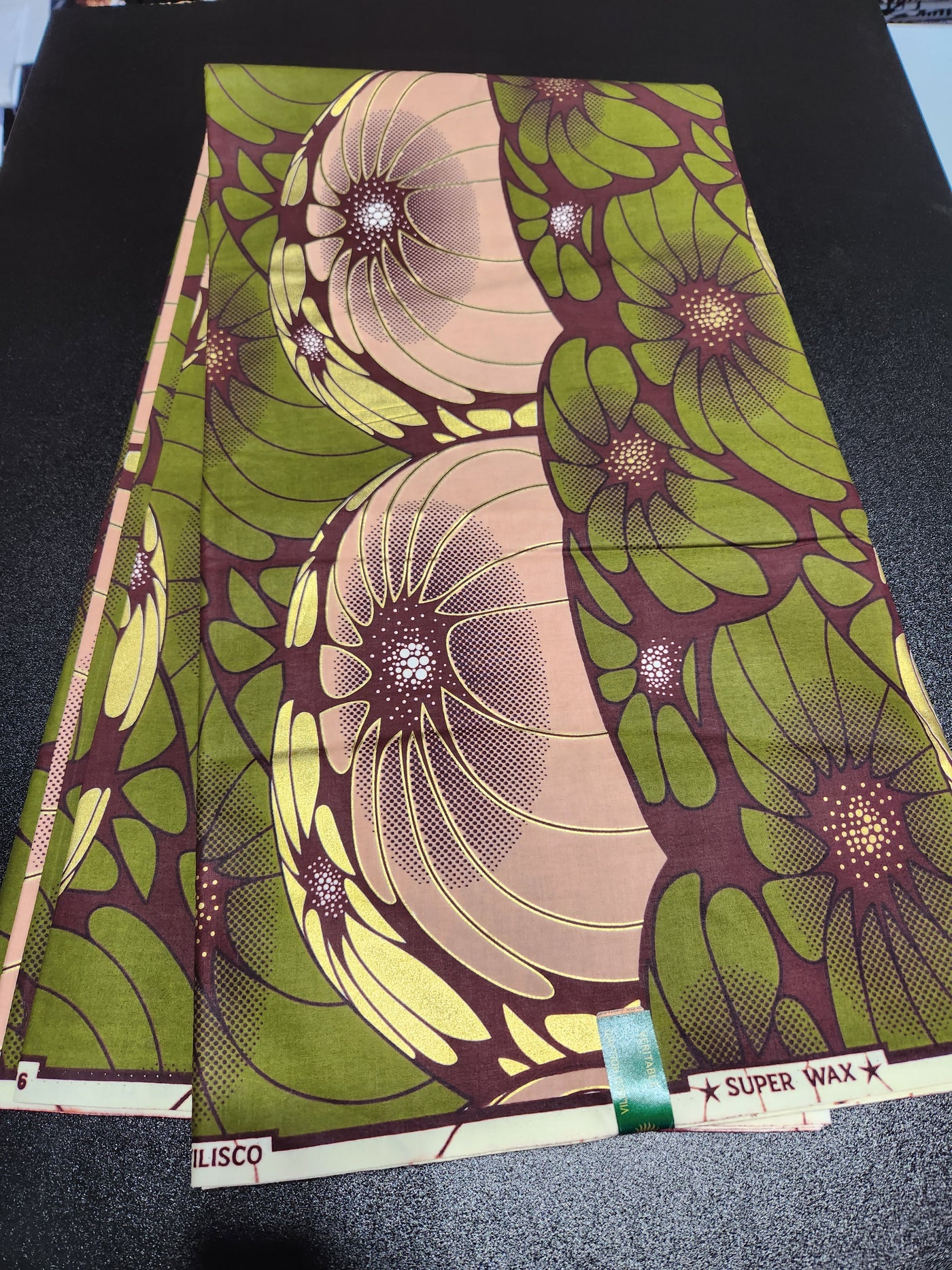 Luxury Java Gold Ankara Fabric – Afrique Clothing store