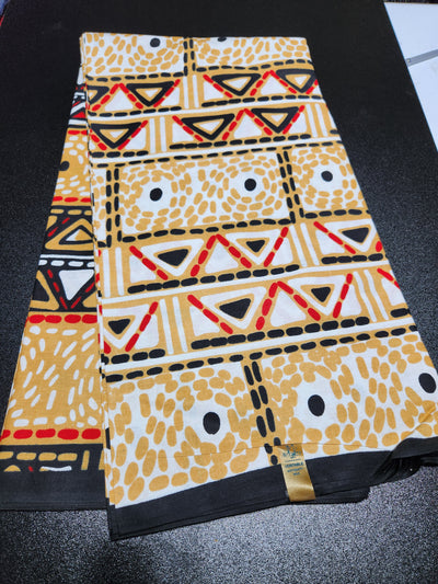 Tribal Ankara Print Fabric